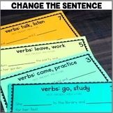 "Change the Sentence" Center