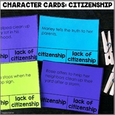 "Character Cards: Citizenship" Center