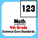 *Checklist* 4th Grade Math - Common Core State Standards CCSS
