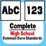 *Checklist* High School ELA & Math - Common Core State Sta