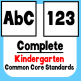 *Checklist* Kindergarten ELA & Math - Common Core State St
