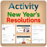 #Cheers2022 NEW YEAR’S RESOLUTIONS – An activity for ESL students!