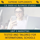 9609 [2020] CIE A2 Level Business Unit 3 Marketing [Biling