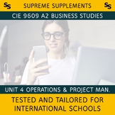 9609 [2020] CIE A2 Level Business Unit 4 Production [Bilin
