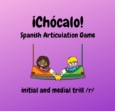 ¡Chócalo! trill /r/- Spanish Articulation "Bump!" Game