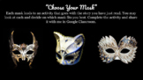 "Choose Your Mask" Digital Activity for "Masque of the Red Death"