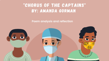 Preview of "Chorus of the Captains" Amanda Gorman Poetry & Analysis - Digital 