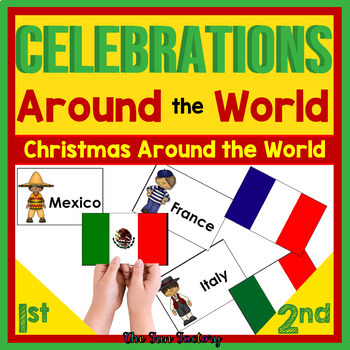 Preview of Christmas Around the World - Celebrations Around World - Reading Comprehension