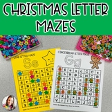 Christmas Letter Mazes