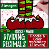 Long Division with Decimals | Doodle Math: Twist on Color 