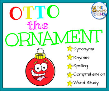Preview of {Christmas} Otto the Ornament Digital Resources + Reading Comprehension Crafts