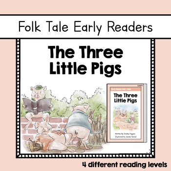 Preview of "The Three Little Pigs" | Differentiated Fairy Tale Unit | Guided Reading Books