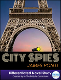 "City Spies" by James Ponti  Novel Study