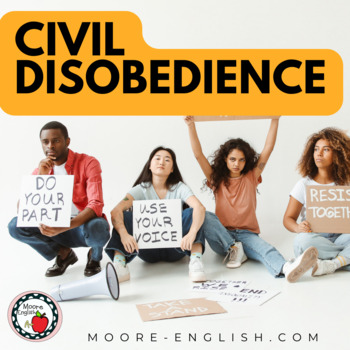 Preview of "Civil Disobedience" by Henry David Thoreau Analysis Questions / Print + Digital