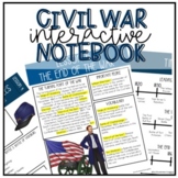  Civil War Interactive Notebook 