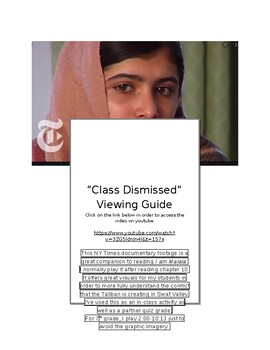 Preview of "Class Dismissed" companion documentary footage to I am Malala