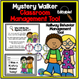  Classroom Behavior Management Walking in Line Editable