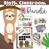 Classroom Decor - Sloth Theme Bundle