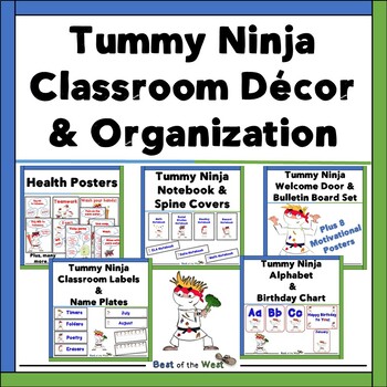 Preview of Classroom BUNDLE - Décor - Posters - Elementary Class - Beginning of Year
