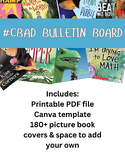 #ClassroomBookaDay bulletin board Display #CBaD