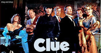 Preview of "Clave"-Spanish Interactive Lesson based on the movie/board game CLUE