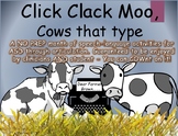 "Click Clack Moo" NO PREP Speech Activities