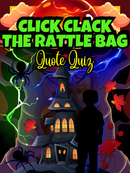 Preview of Horror | "Click Clack the Rattlebag" Neil Gaiman | Test | Game | Handout