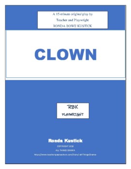 Preview of "Clown", a 15-minute play about an elephant who joins the Circus