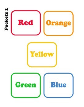 'Color Matching & Sorting Mittens Lapbook' Printable by Super Simple ...