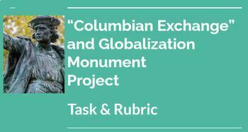 Preview of “Columbian Exchange” and Globalization Monument Project