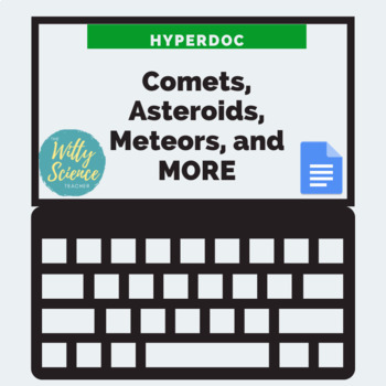 Preview of  Comets, Asteroids, Meteors and MORE (editable) 