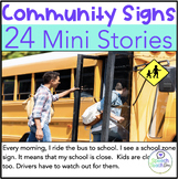  Community and Safety Signs Mini Stories