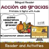 Bilingual Thanksgiving - Acción de gracias Reader Print & 