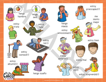Como Estas Vocabulary Boosting Booklet For Answering How Are You In Spanish