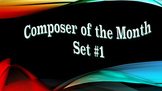 "Composer of the Month" Bulletin Board Set #1