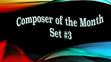 "Composer of the Month" Bulletin Board Set #3