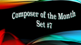 "Composer of the Month" Bulletin Board Set #7