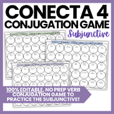 ¡Conecta 4! Subjunctive Verb Conjugation Game - Español Su