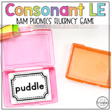 Final Stable Syllables Game | Consonant LE syllables fluency game
