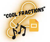 "Cool Fractions" Song Slides