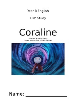Preview of 'Coraline' Film Study Booklet