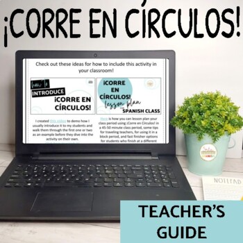 Preview of ¡Corre en Círculos! Teacher Guide and Video Demos