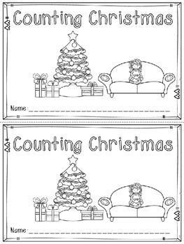 Preview of "Counting Christmas" Emergent Reader (A Christmas/December Dollar Deal)