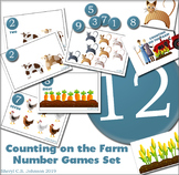 "Counting on the Farm" Math Activities Set