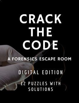 Preview of "Crack the Code " Forensics Escape Room - Digital / Remote Edition