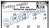 "Crazy Math" - Double Digit Subtraction (With Borrowing) W
