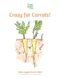 "Crazy for Carrots!" printable recipe and activity book