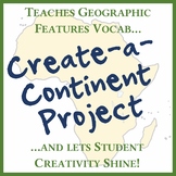 'CREATE A CONTINENT' WORLD GEOGRAPHY PROJECT -- Geo Physic