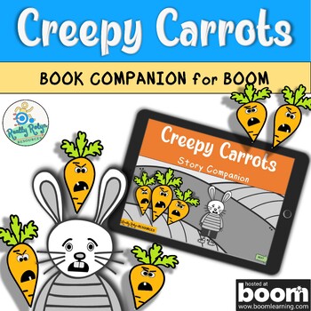 Preview of "Creepy Carrots" Book Companion Boom Cards
