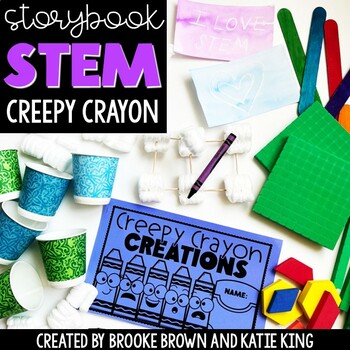 Creepy Crayon} Storybook STEM - Back to School and Halloween STEM Activities